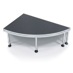 1/4 Rounded Stage-Right