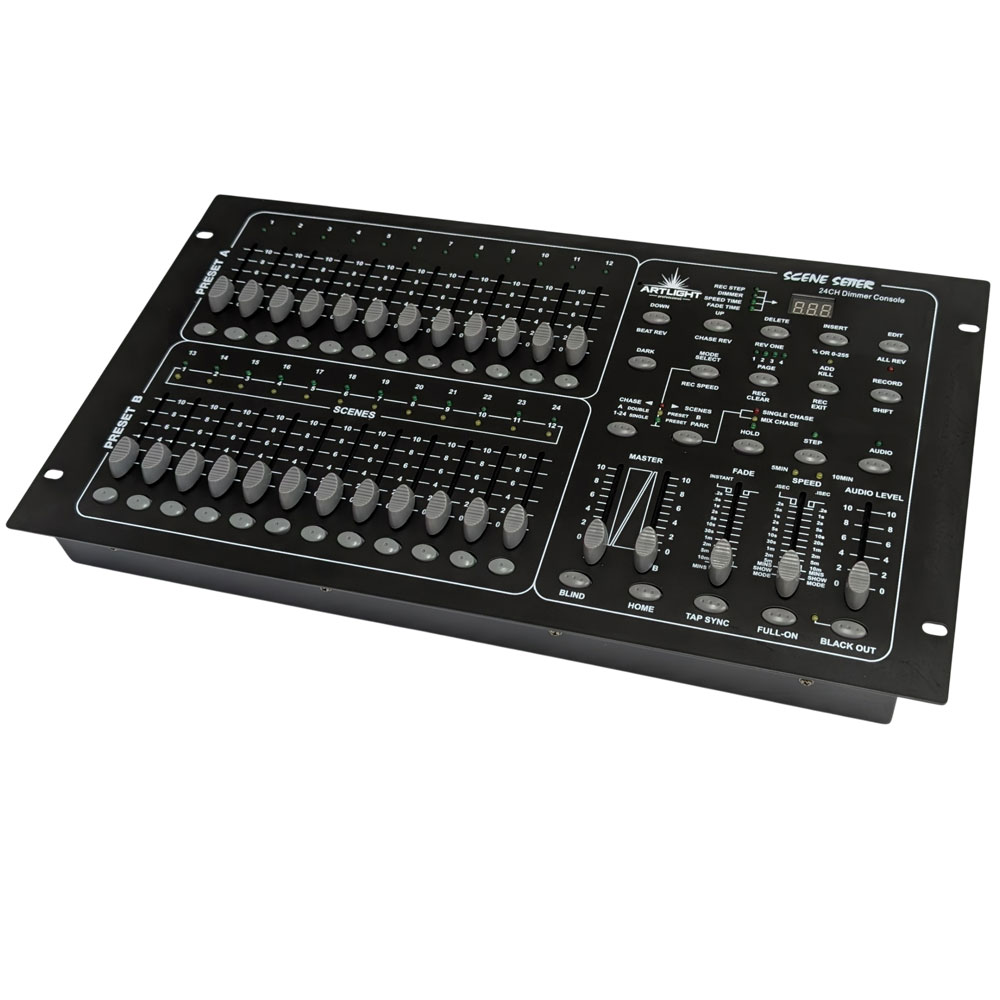 24-Cannels DMX Controller 24-Cannels DMX Controller