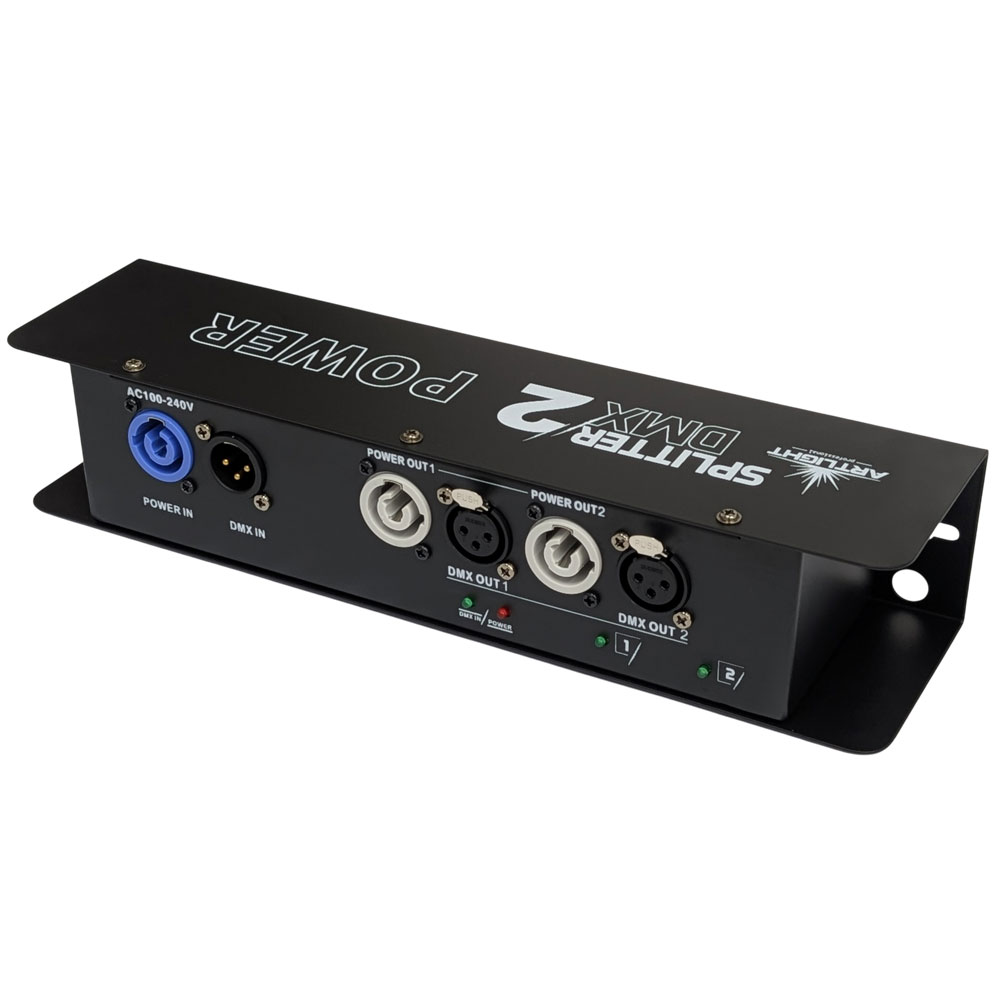 2-Way DMX & Power Splitter 2-Way DMX & Power Splitter
