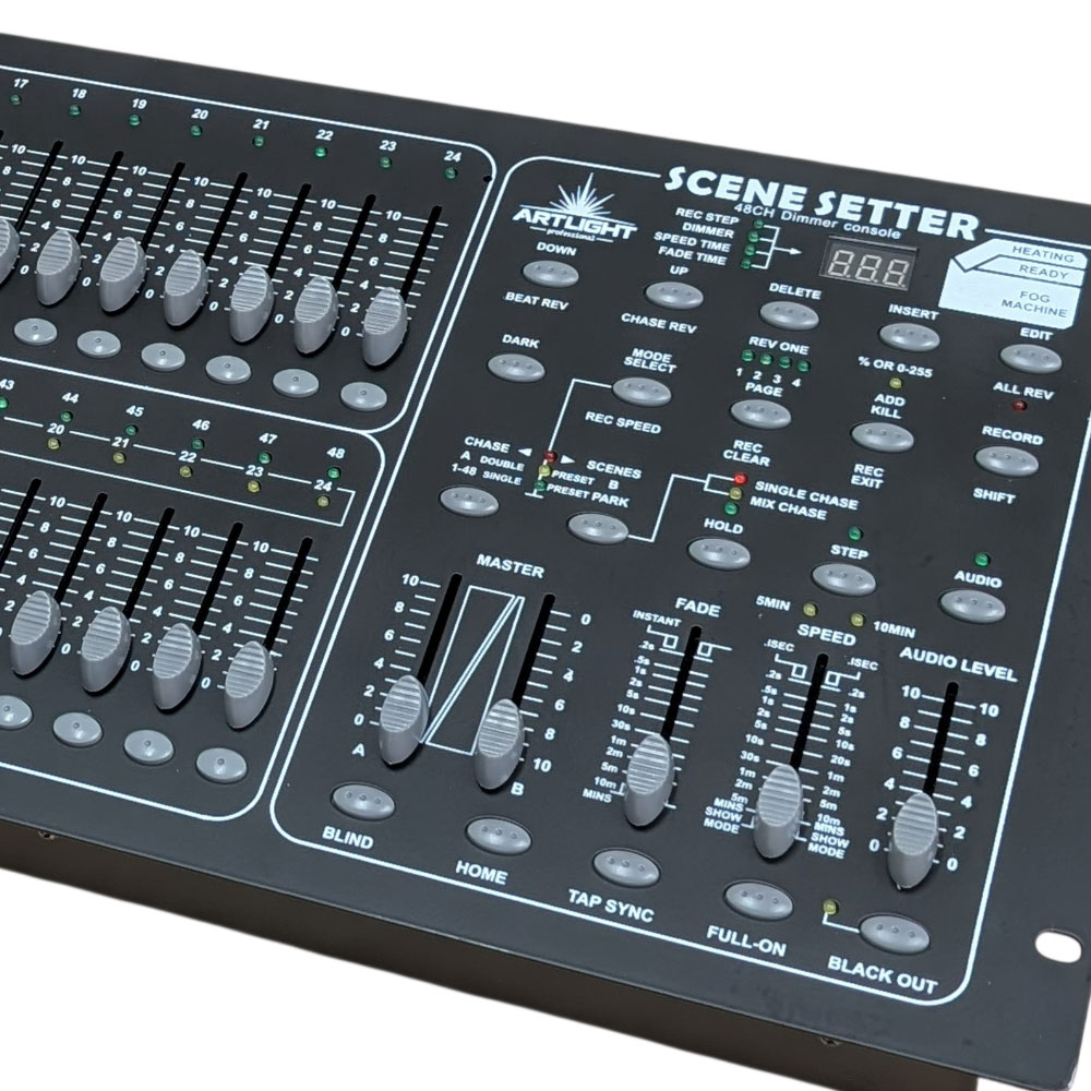 48-Cannels DMX Controller 48-Cannels DMX Controller