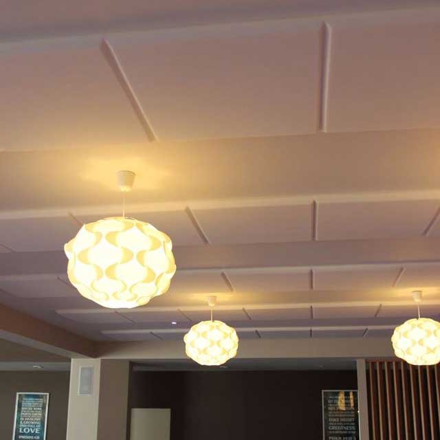פנל אקוסטי Melamine 60x60x5 פנל אקוסטי Melamine 60x60x5