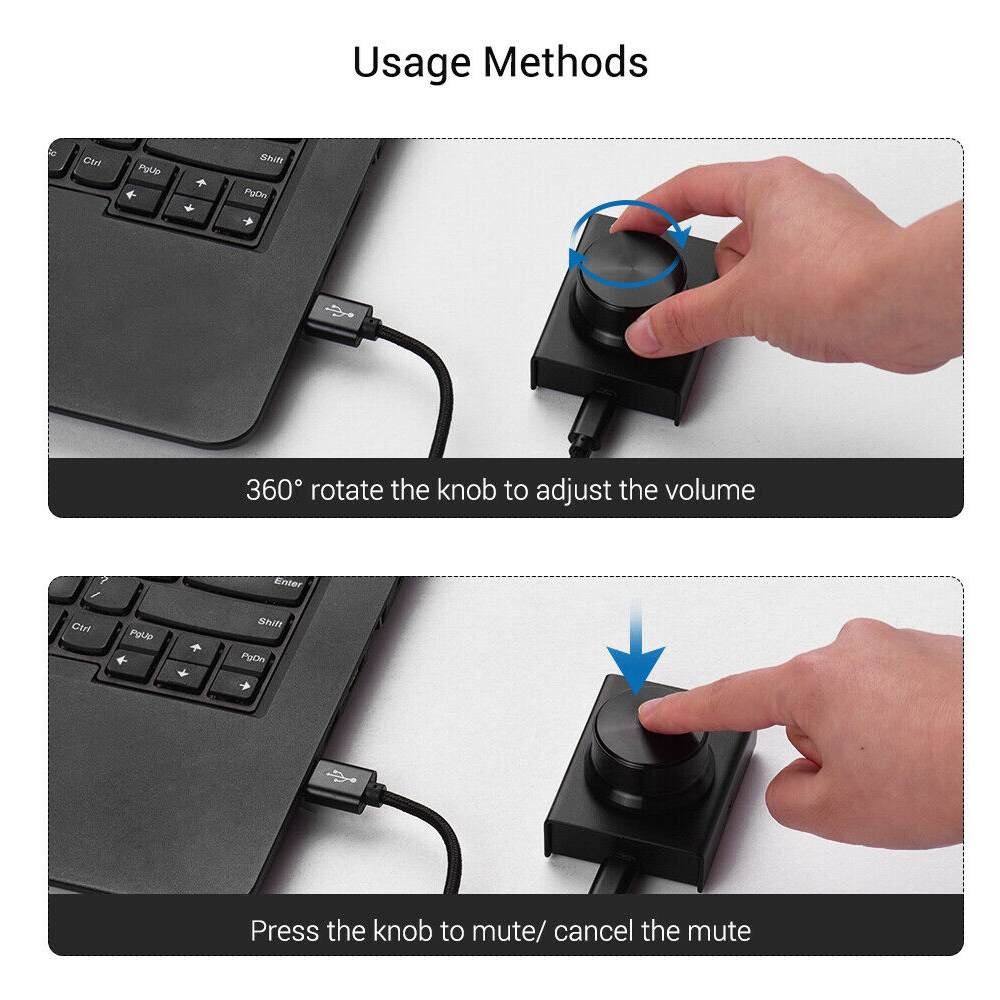 כפתור שליטה ווליום USB