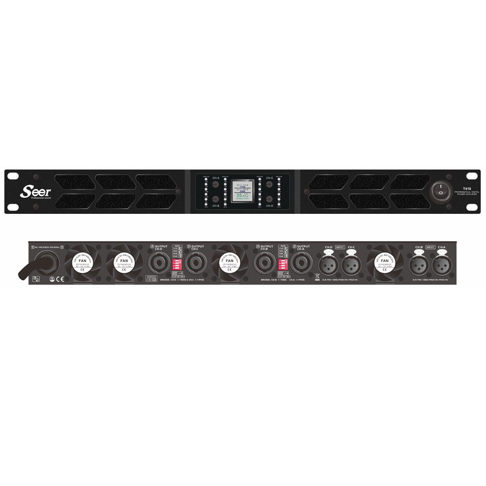 4x1600Watt@8Ω