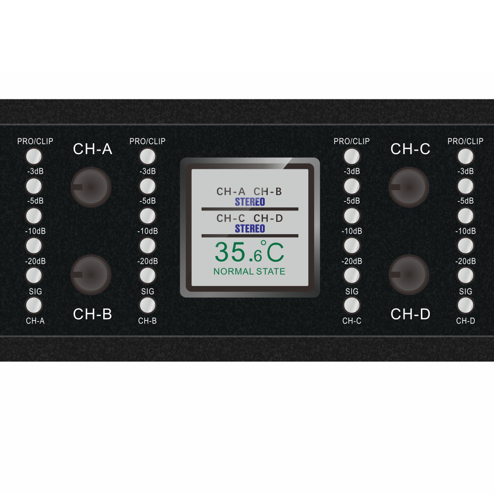4x2000Watt@8Ω