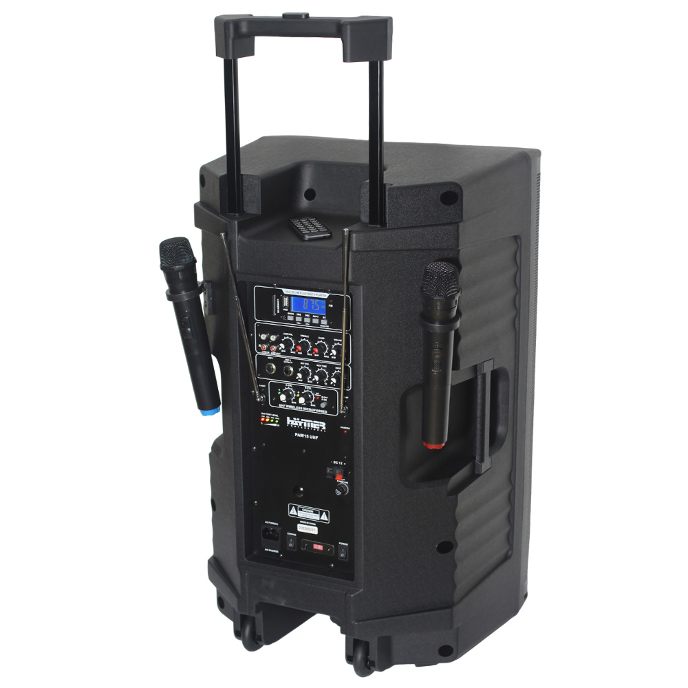 רמקול מוגבר 15"+UHF רמקול מוגבר 15"+UHF