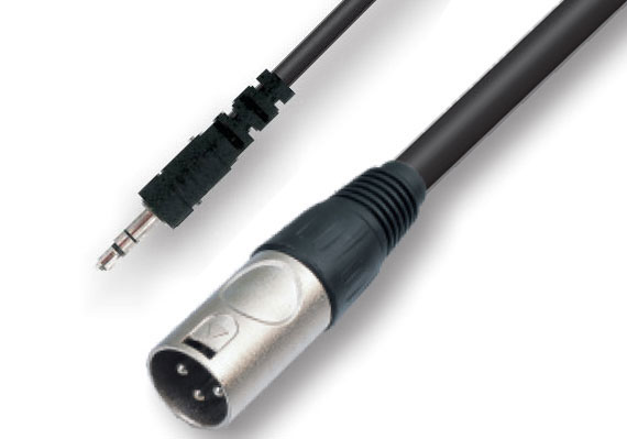 כבל PL 3.5 - XLR m אורך 3מ.