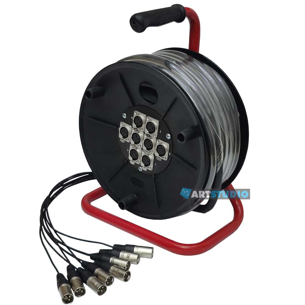 מולטיכבל 25מ. 8 XLR