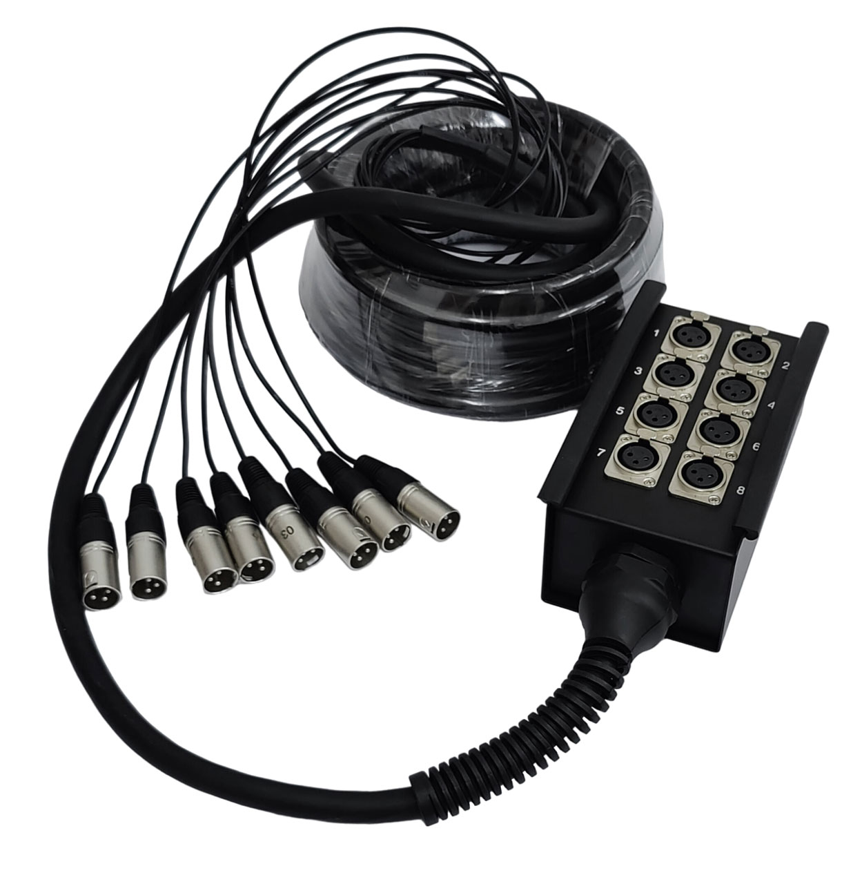 מולטיכבל 20מ. 8 XLR