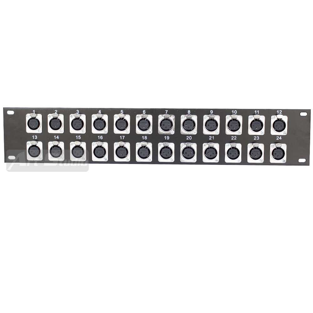 פנל 24 XLR female
