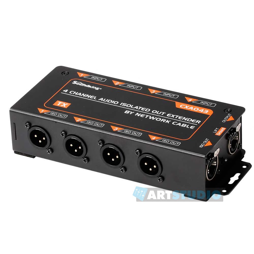 DI BOX SET 4 Channels