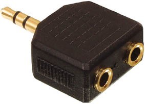 מתאם PL 3.5m- PL 3.5fX2