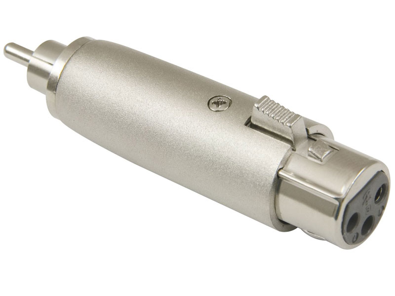 מתאם XLR f- RCA m 