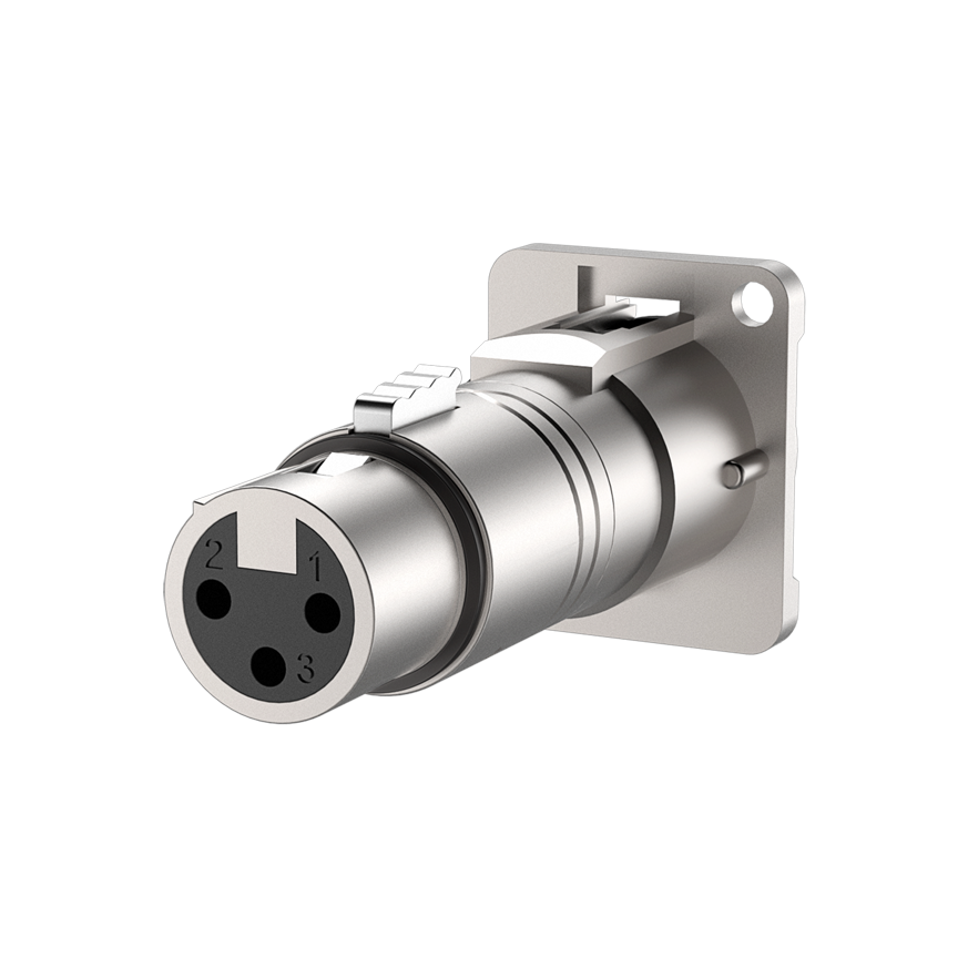 מחבר XLR זכר לנקבה