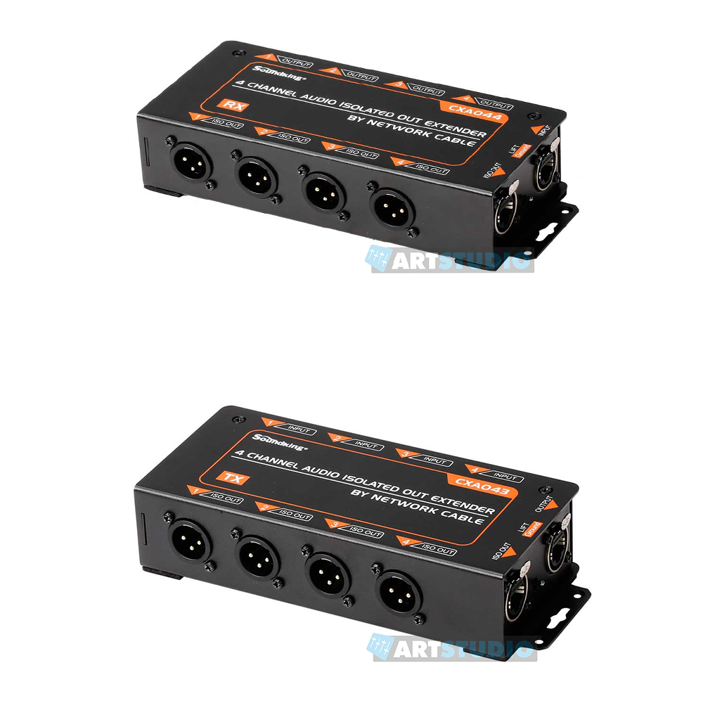 DI BOX SET 4 Channels