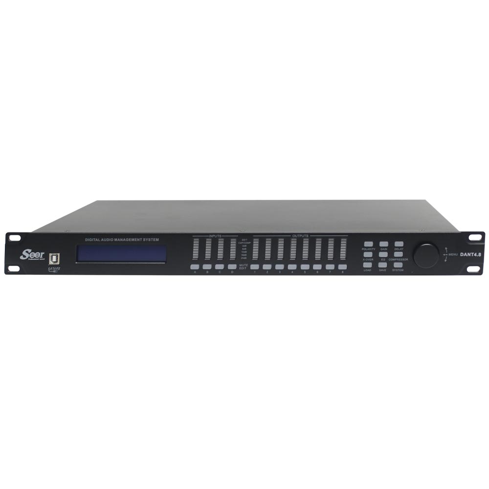 Audio Processor 4 in / 8 out Audio Processor 4 in / 8 out
