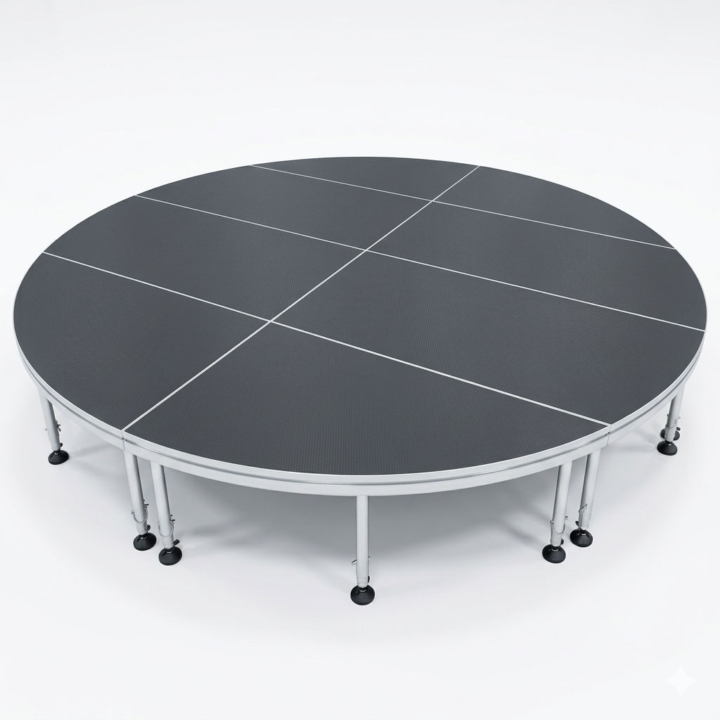 4m Rounded Stage